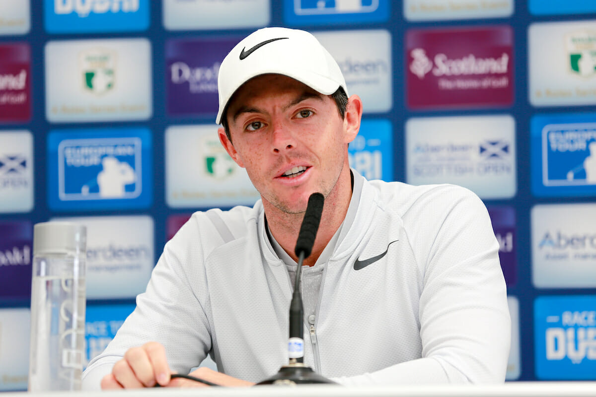 McIlroy says he is sounding like a broken record