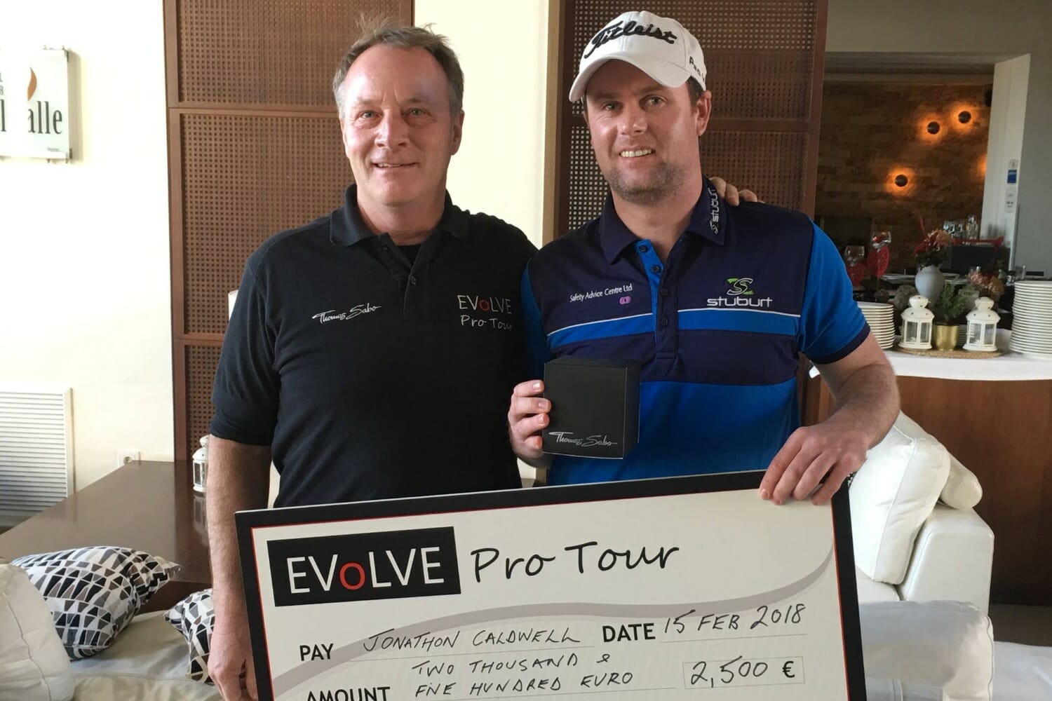 Caldwell opens season with a win on the Evolve Pro Tour