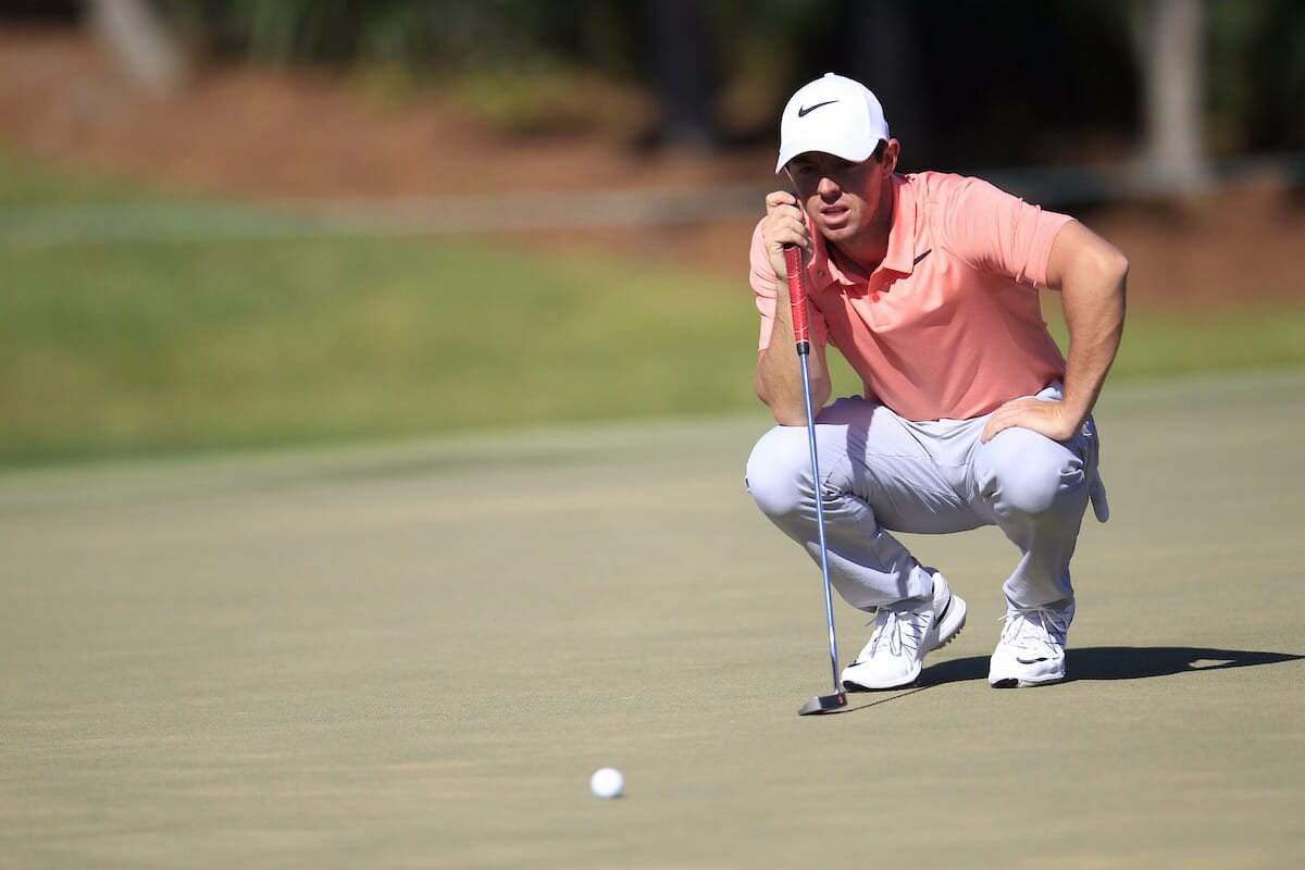 Rory kicks into gear on the greens at Bay Hill