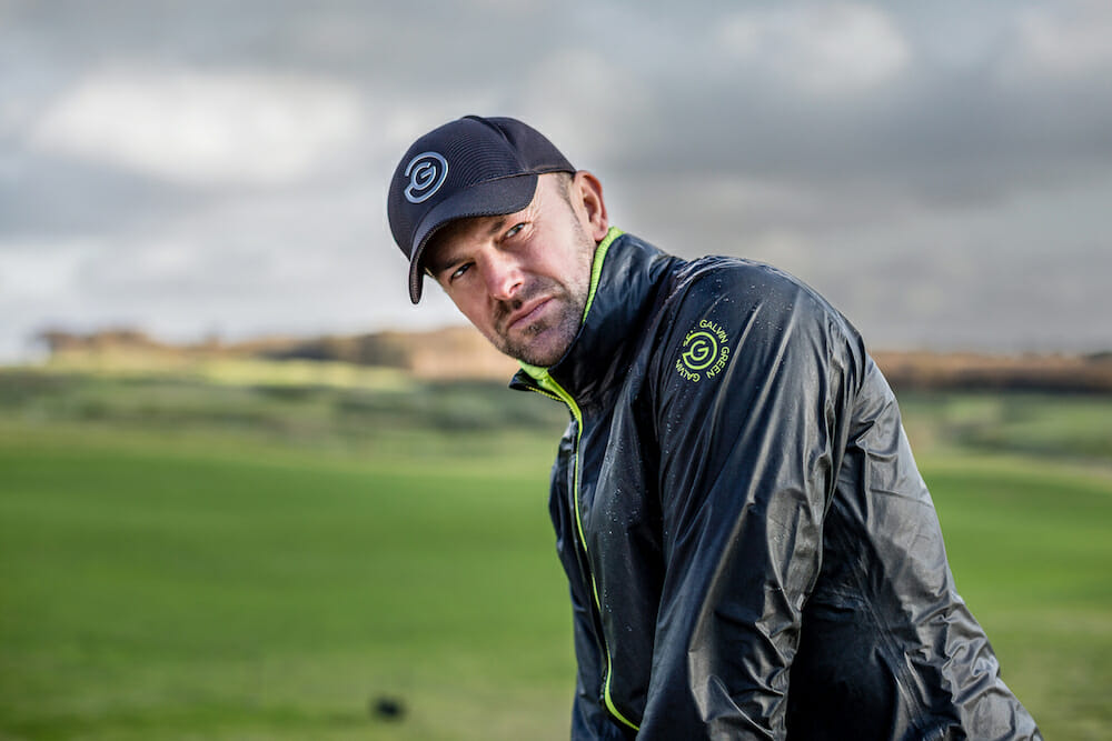Galvin Green going extra light with new ShakeDry jacket