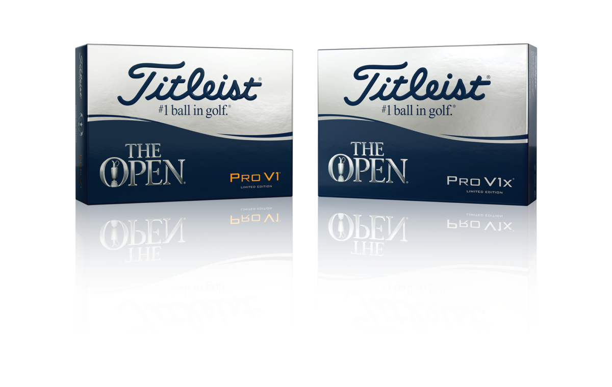 Titleist launches limited edition Open inspired Pro V1’s
