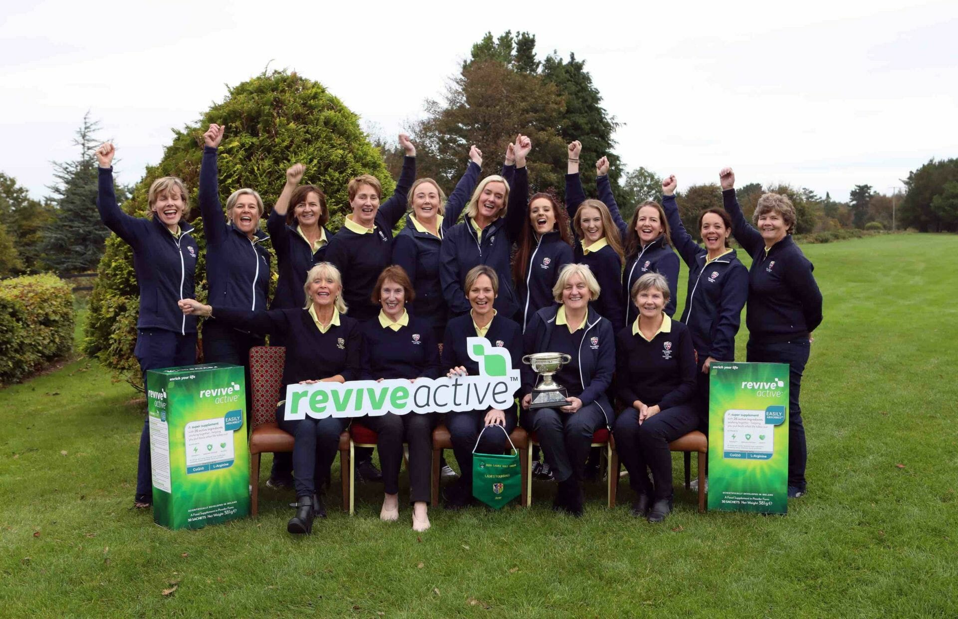 Dun Laoghaire successfully defend their Revive Active Fourball title
