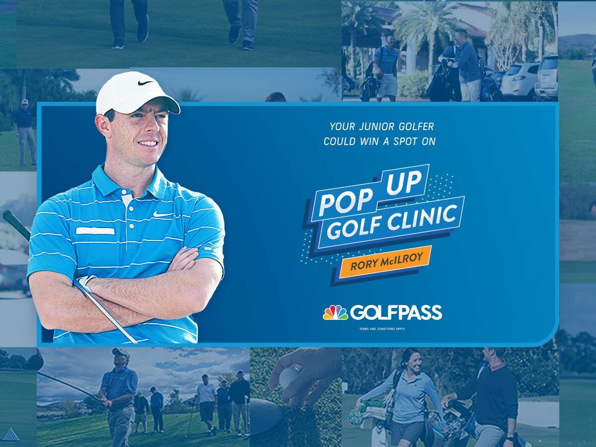 GOLFPASS gunning for junior golfers to tee it up with Rory McIlroy
