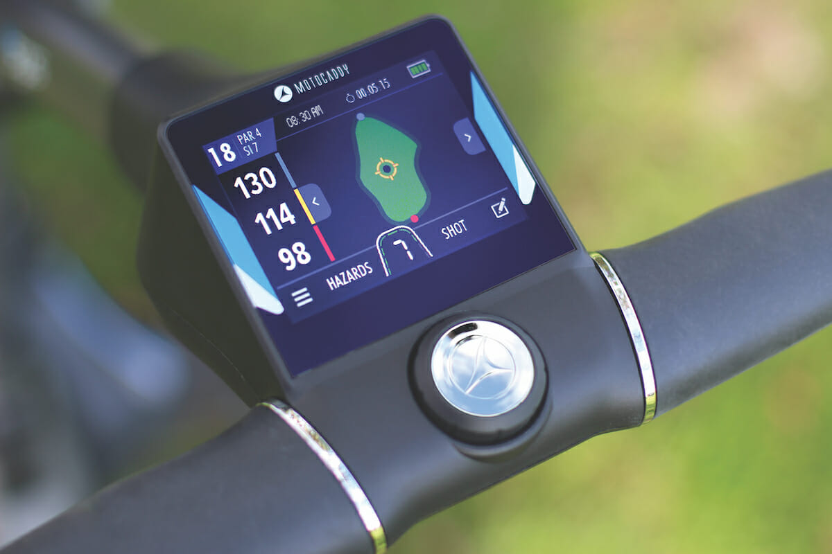 Motocaddy launches world’s first touch screen electric trolley