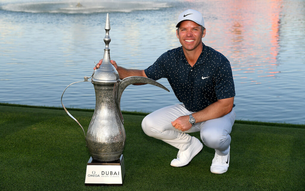 Casey “over the moon” after claiming 15th European Tour win in Dubai