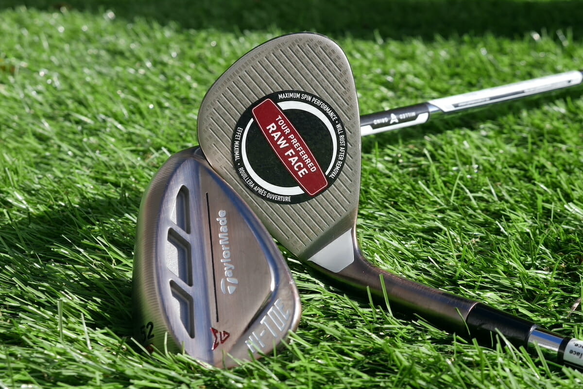 TaylorMade bring more zip to its Hi-Toe wedge line with a Raw finish