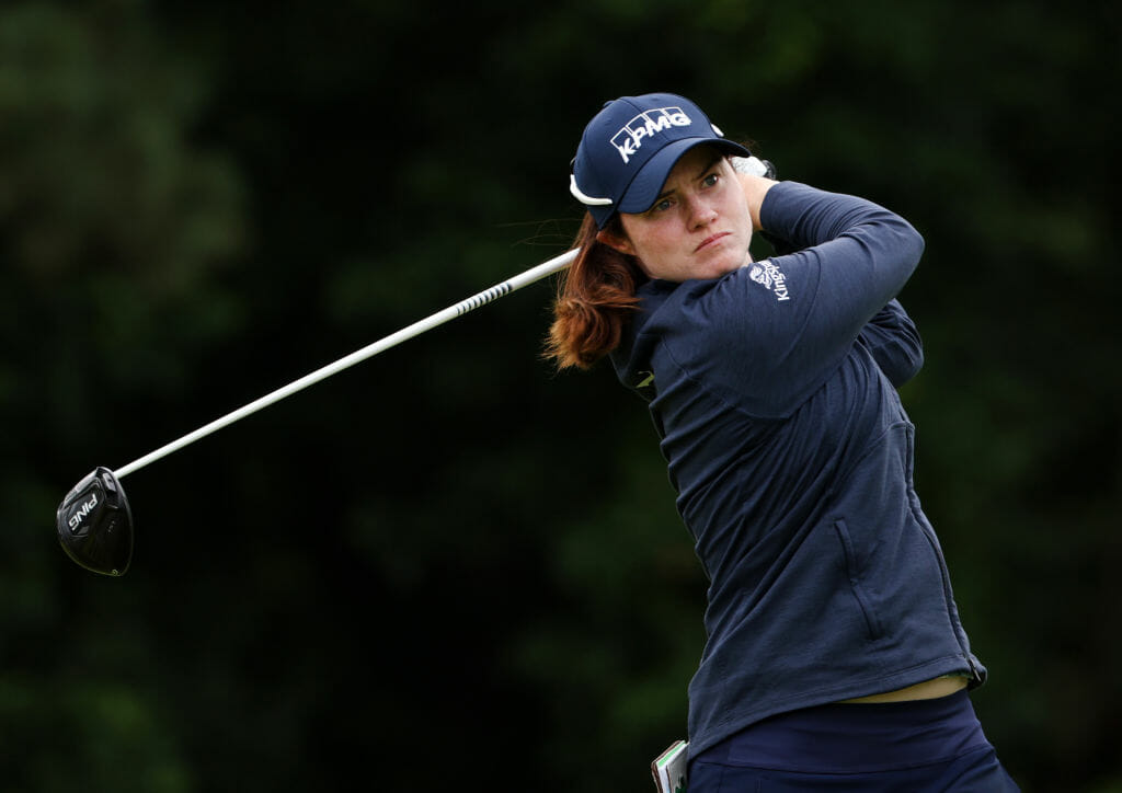 Maguire hangs tough in Major conditions at KPMG Women's PGA - Irish Golfer