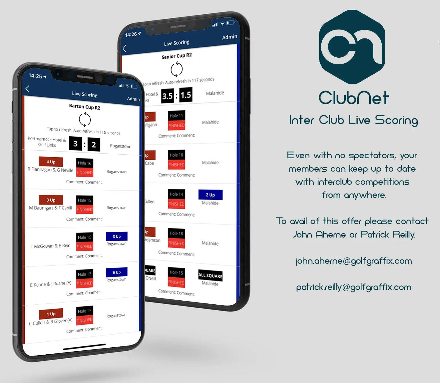 18,000 people log-in for Interclub action with ClubNet