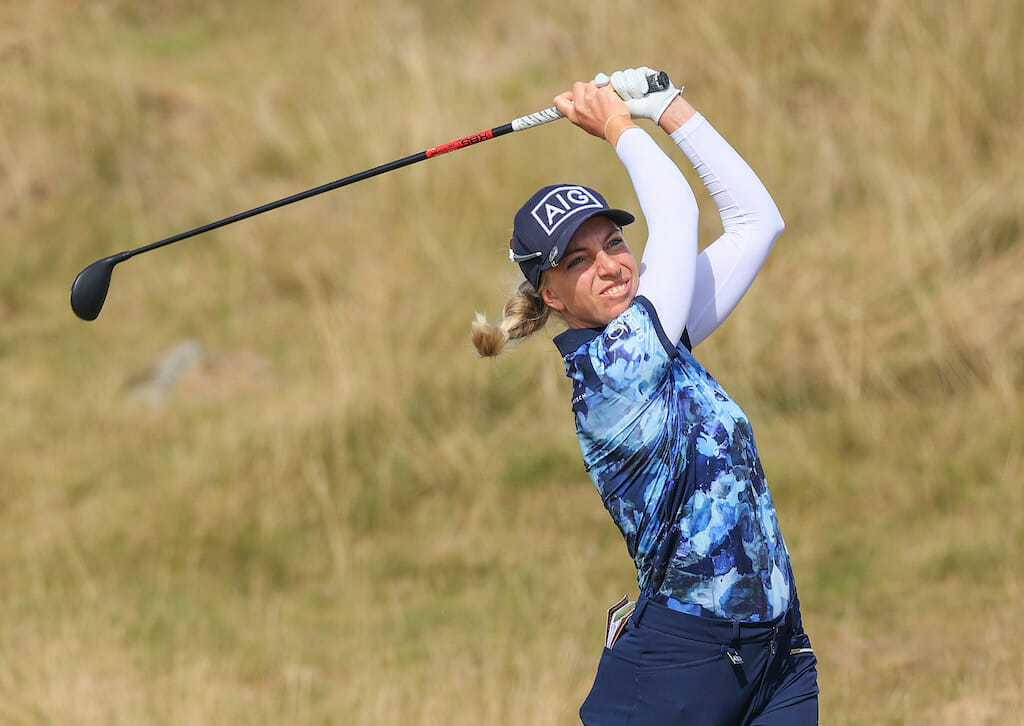 Defending Women’s Open champ Popov out to enjoy her time at Carnoustie