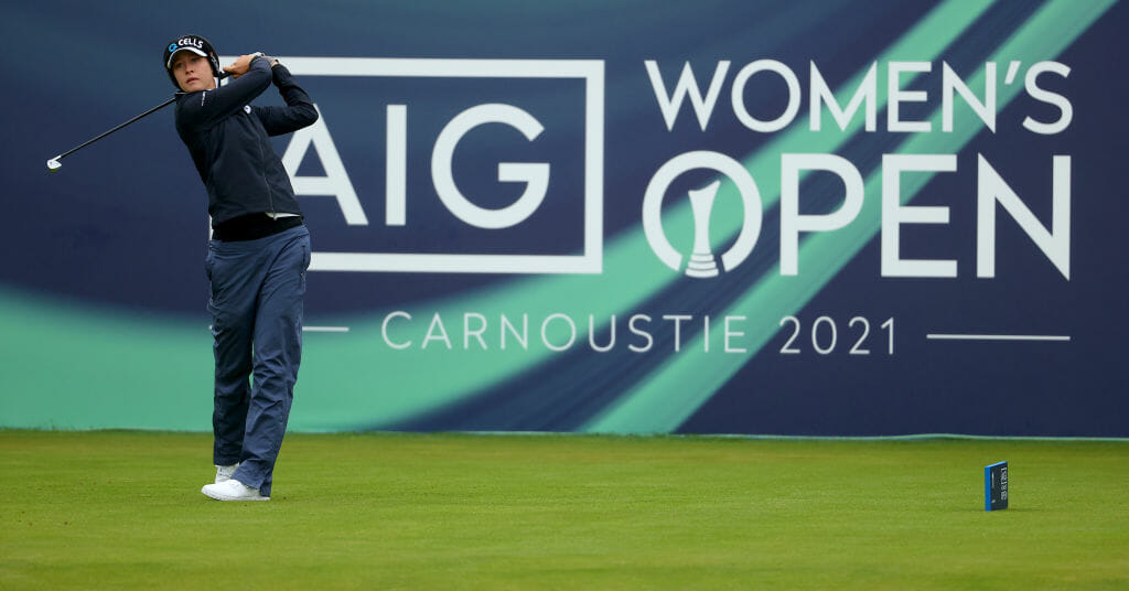 Korda, Kim & Sagstrom lead at AIG Women’s Open