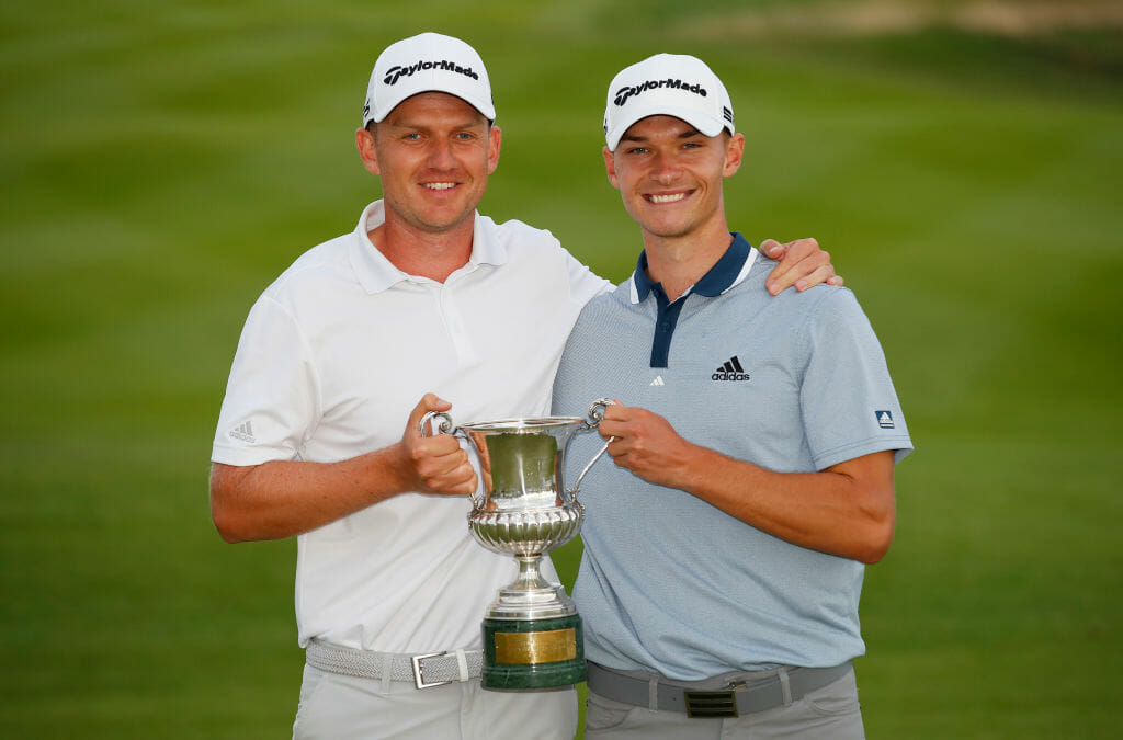 Bjorn leads tributes as Hojgaard twins create pro golfing history