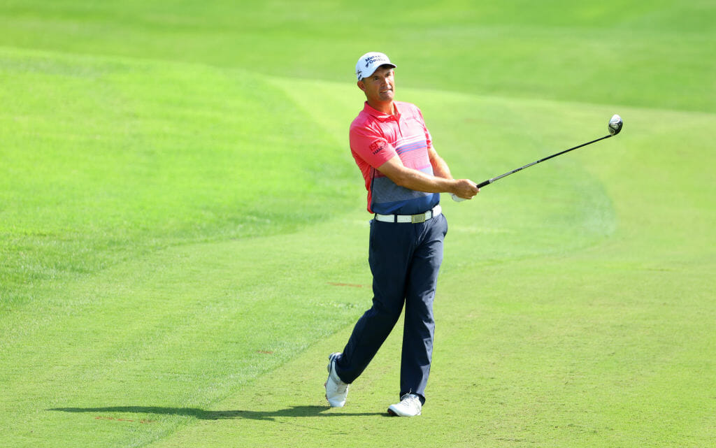Harrington continues to climb the Race to Dubai without hitting a shot