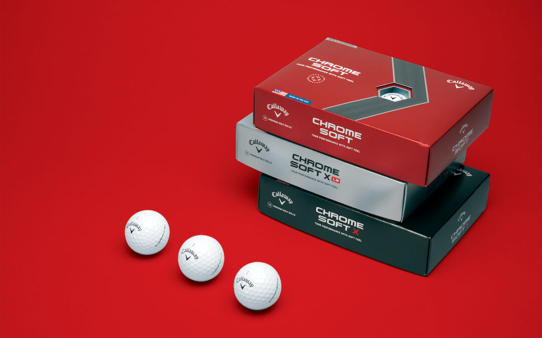 Callaway Golf announce its new Chrome Soft golf ball line-up for 2022