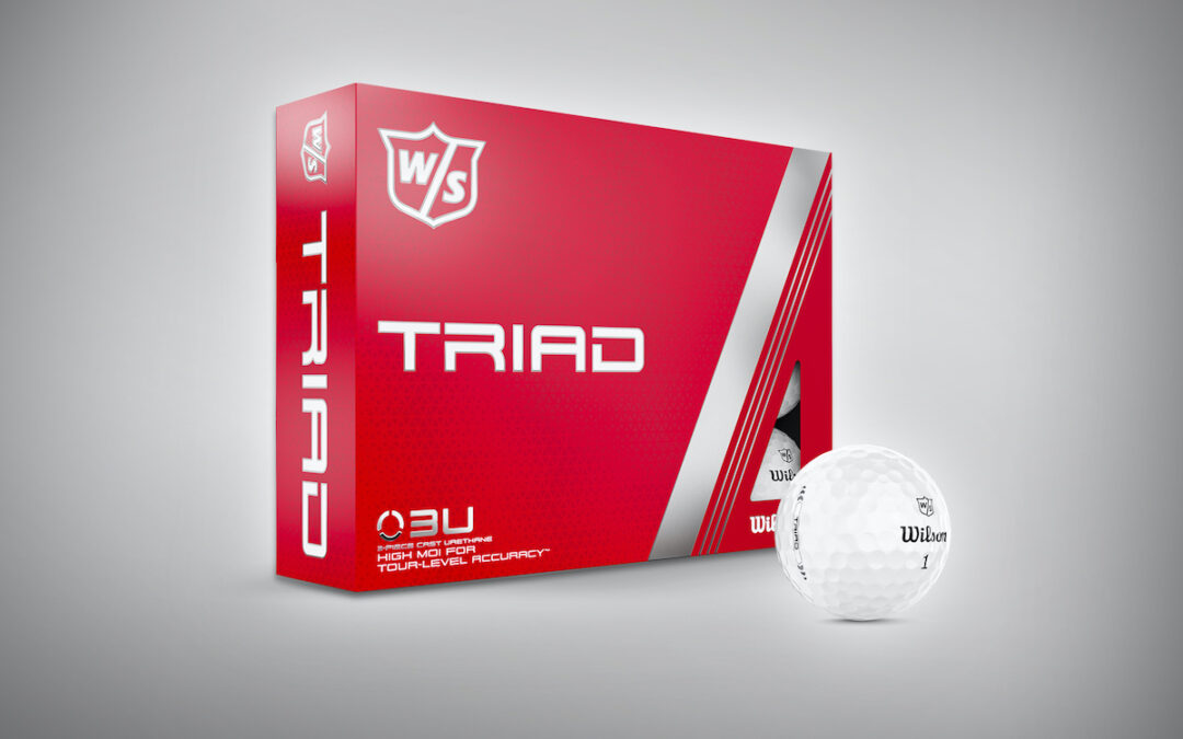 Wilson launch Triad Golf Ball for Players Striving to Break 80