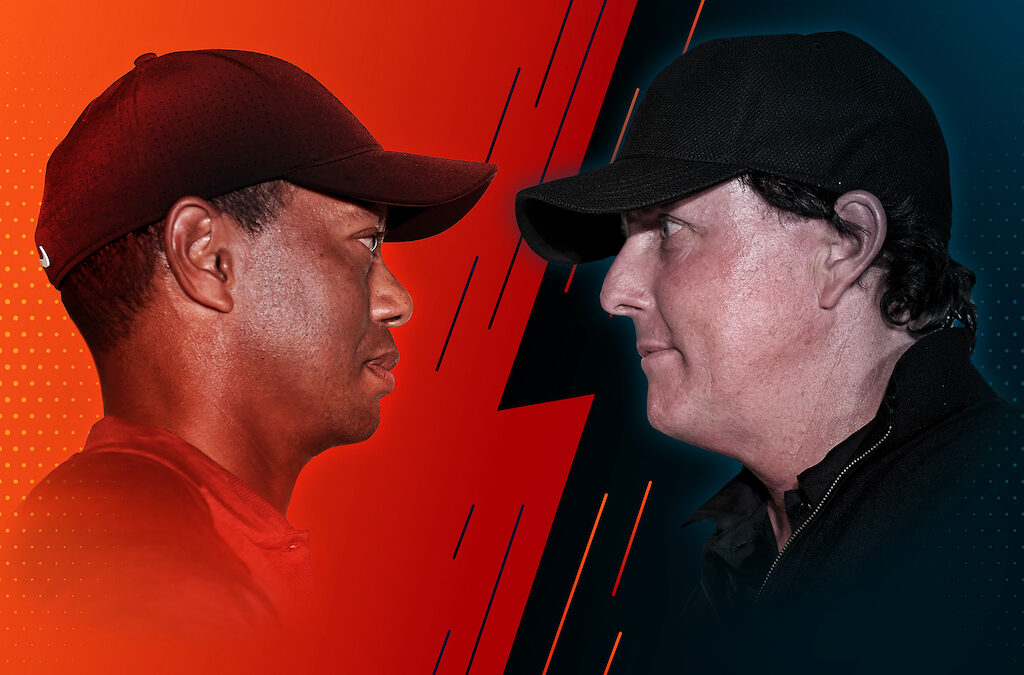 Tiger Woods v Phil Mickelson rivalry put under the spotlight 