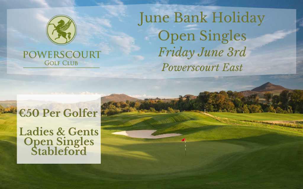 Tee off the June Bank Holiday weekend right at Powerscourt