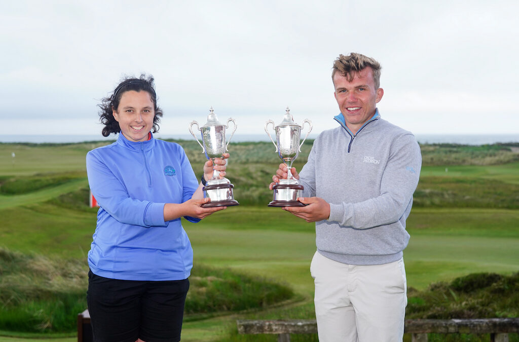 Moran & Walsh set to defend titles at Ulster Men’s And Women’s Stroke Play