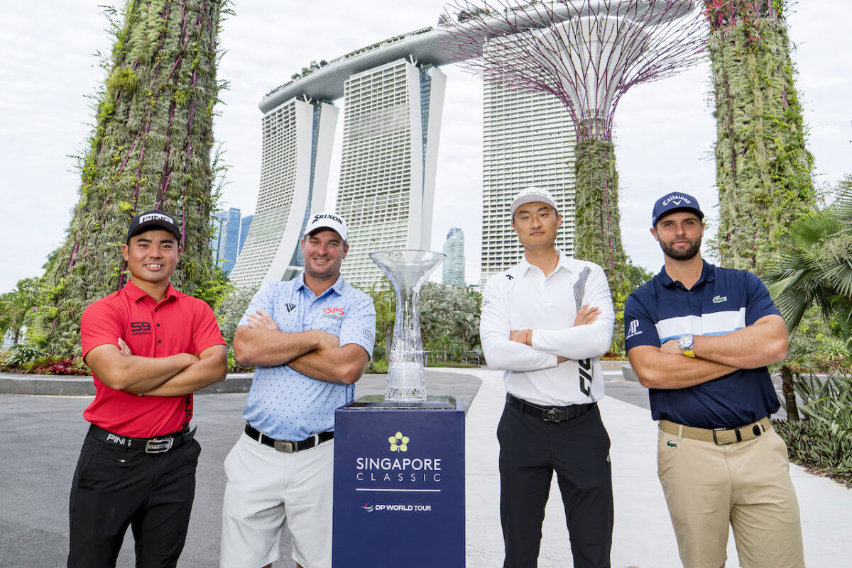 dp world tour one legged golfer