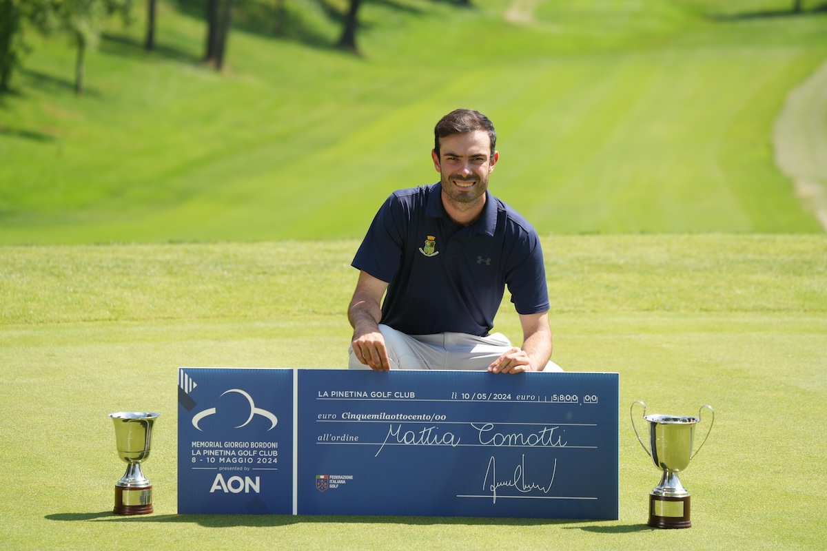 Mattia Comotti earns his first win at the 2024 Memorial Giorgio Bordoni – Irish Golfer Magazine
