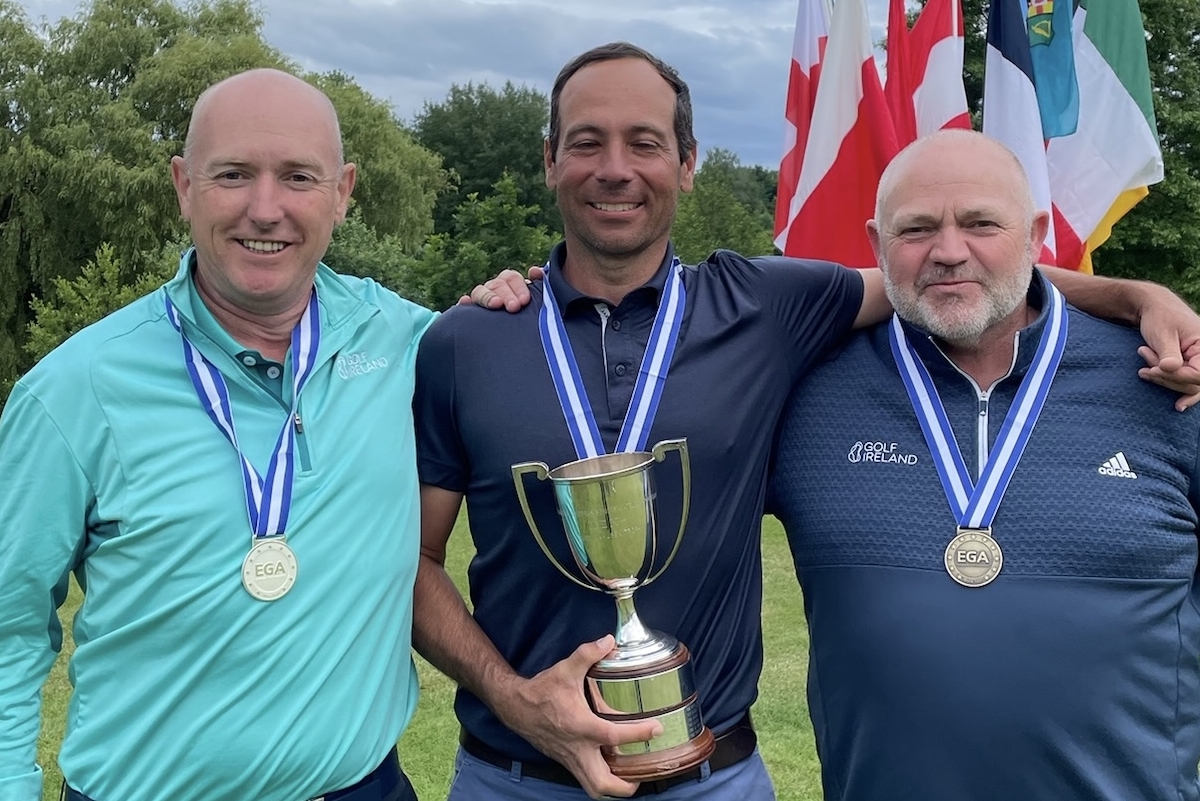 Lyons and O’Neill take silver and bronze at European Seniors – Irish Golfer Magazine